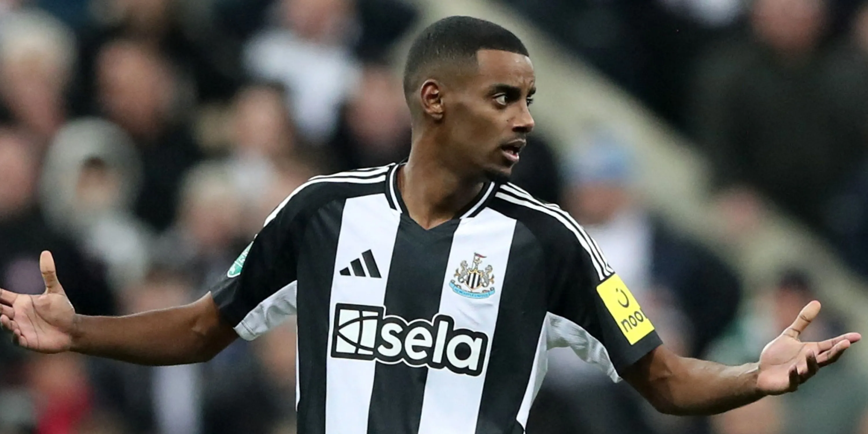 Alexander Isak của Newcastle trong trận đấu tại Premier League