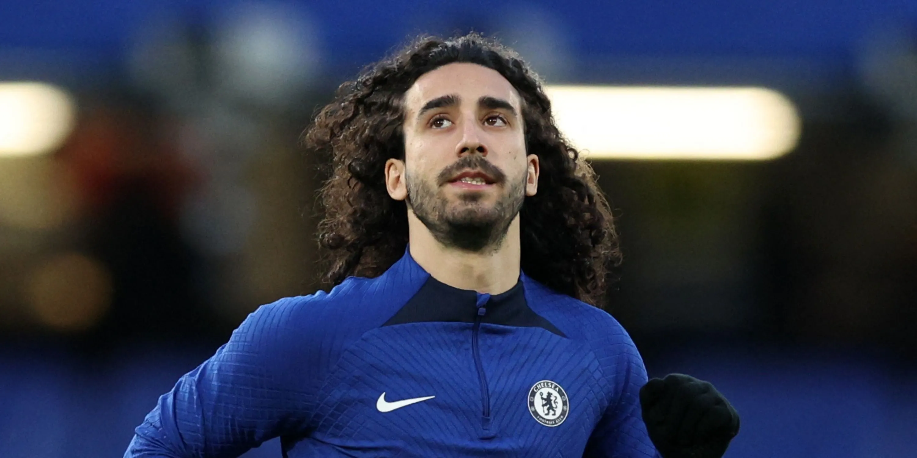 Hậu vệ cánh trái Marc Cucurella của Chelsea trong một trận đấu