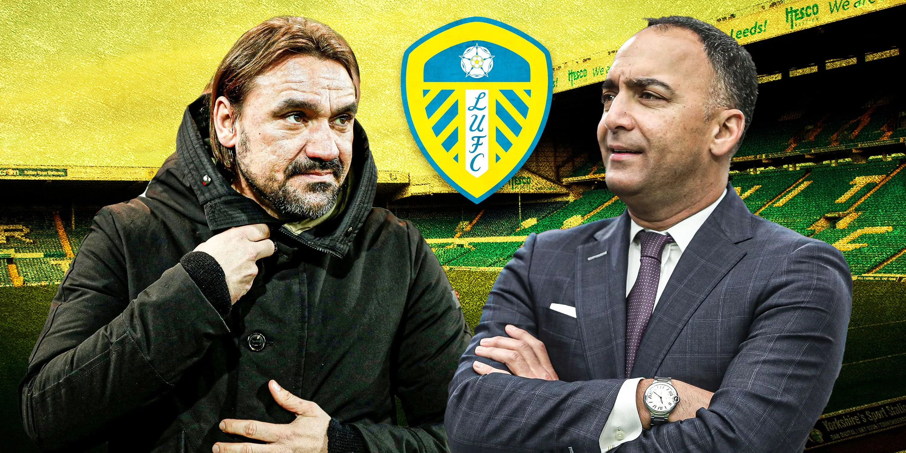 HLV Daniel Farke và Chủ tịch Paraag Marathe của Leeds United thảo luận về kế hoạch chuyển nhượng mùa hè