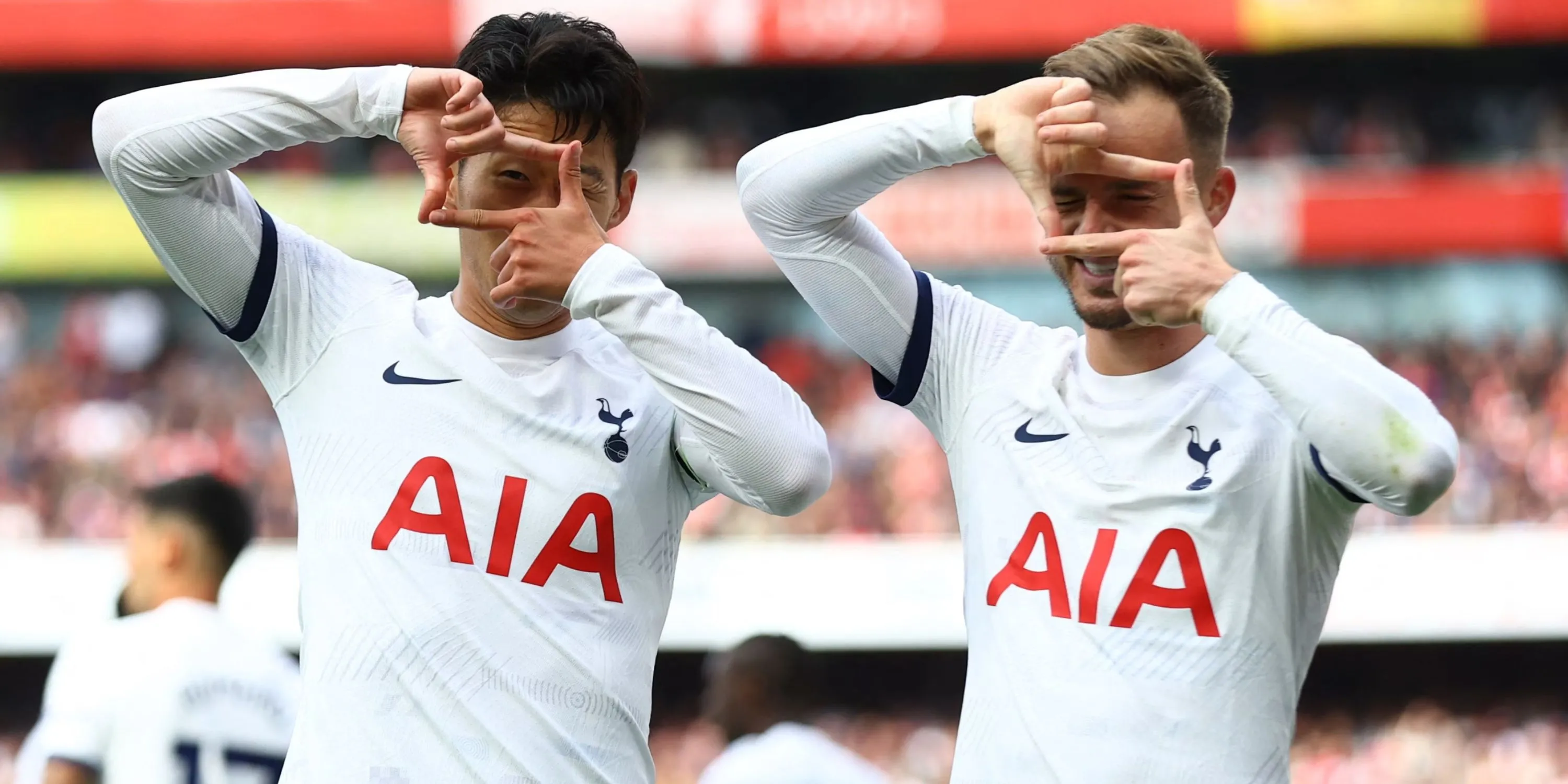 James Maddison và Son Heung-min hai ngôi sao tấn công của Tottenham Hotspur
