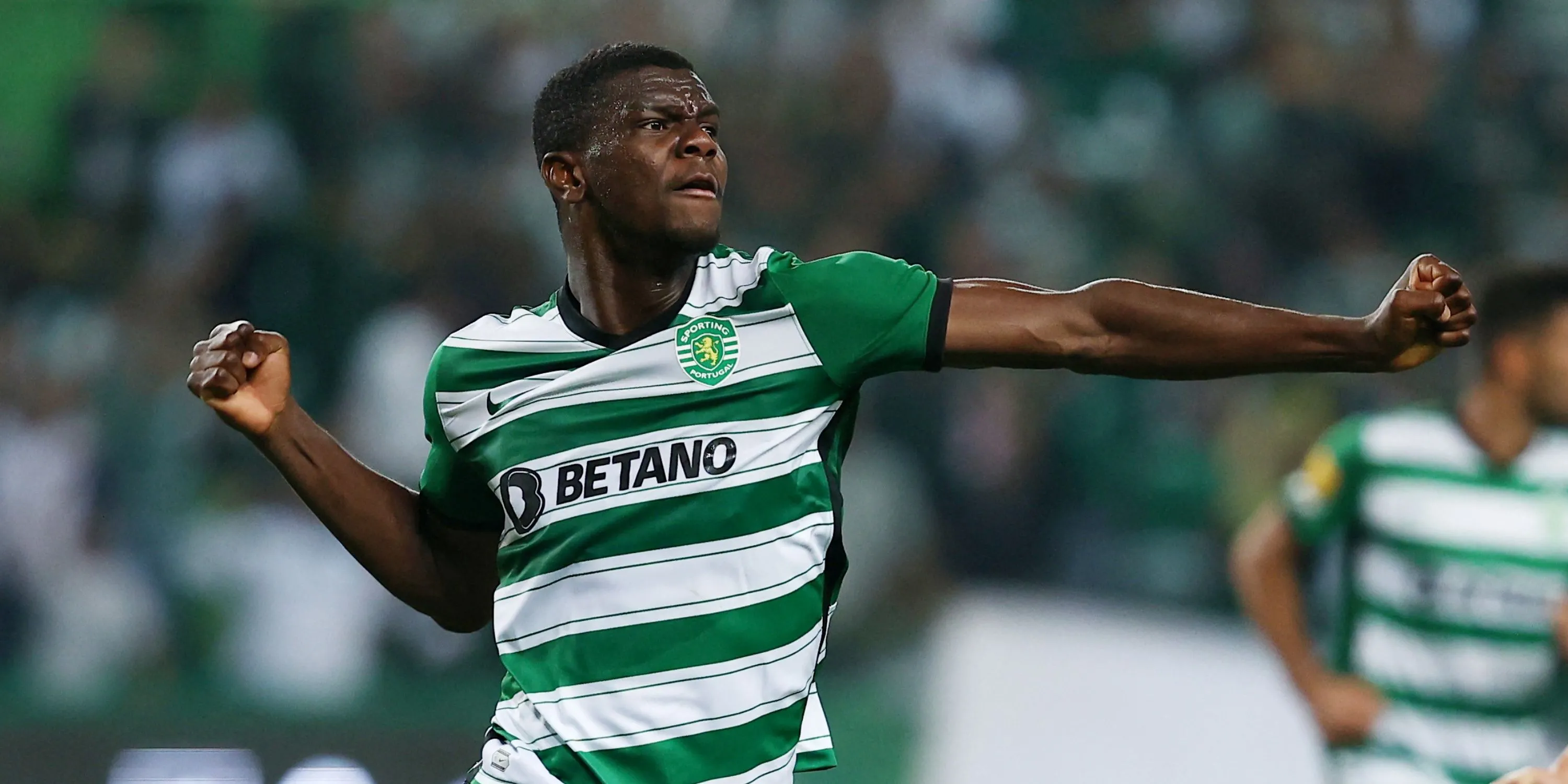 Ousmane Diomande trong màu áo Sporting CP - mục tiêu chuyển nhượng của Chelsea và Arsenal