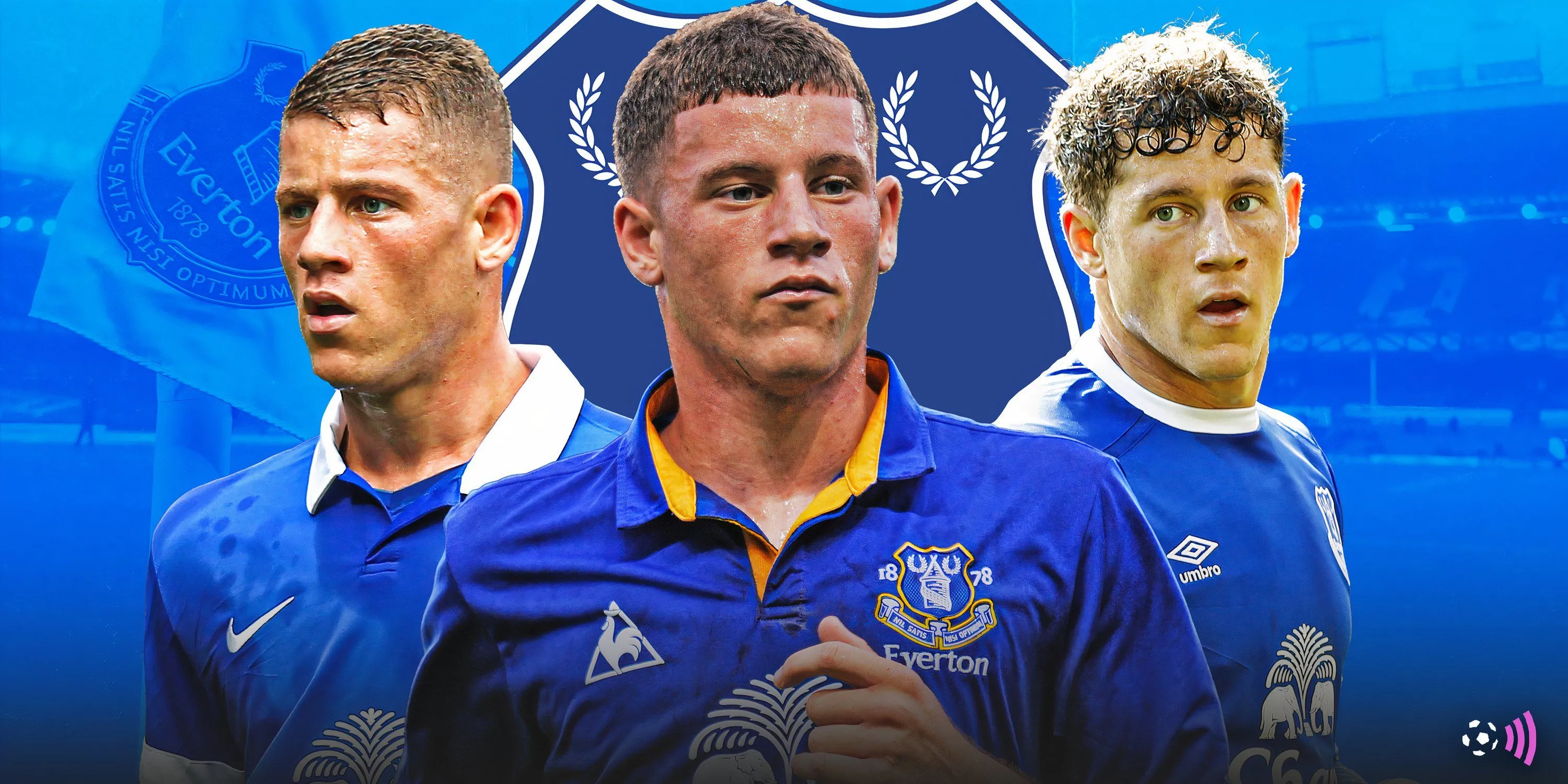 Ross Barkley thời còn thi đấu cho Everton dưới thời David Moyes