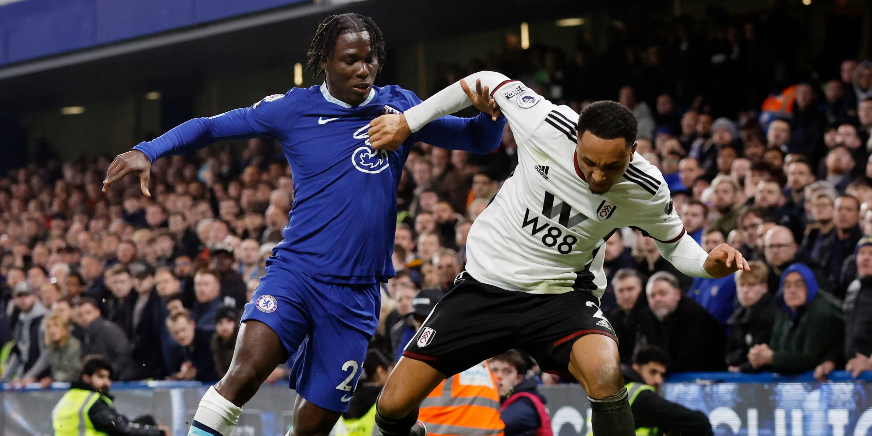 Tiền đạo David Datro Fofana của Chelsea trong một trận đấu
