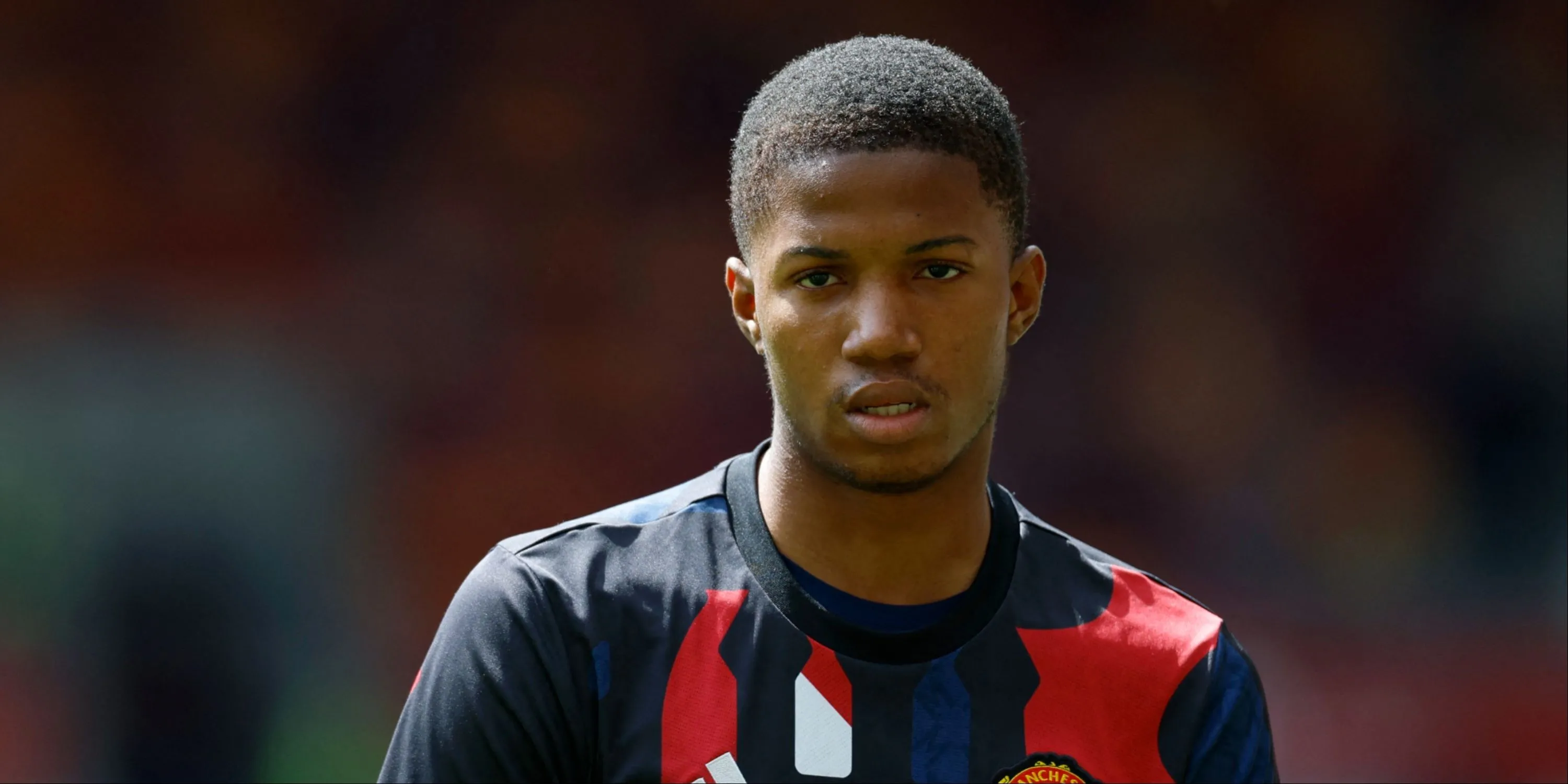 Tiền đạo trẻ Chido Obi trong trận ra mắt đá chính cho Man United