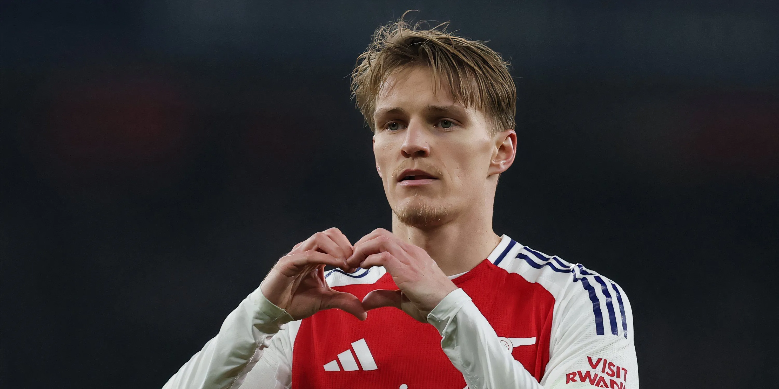 Tiền vệ Martin Odegaard của Arsenal tại Premier League