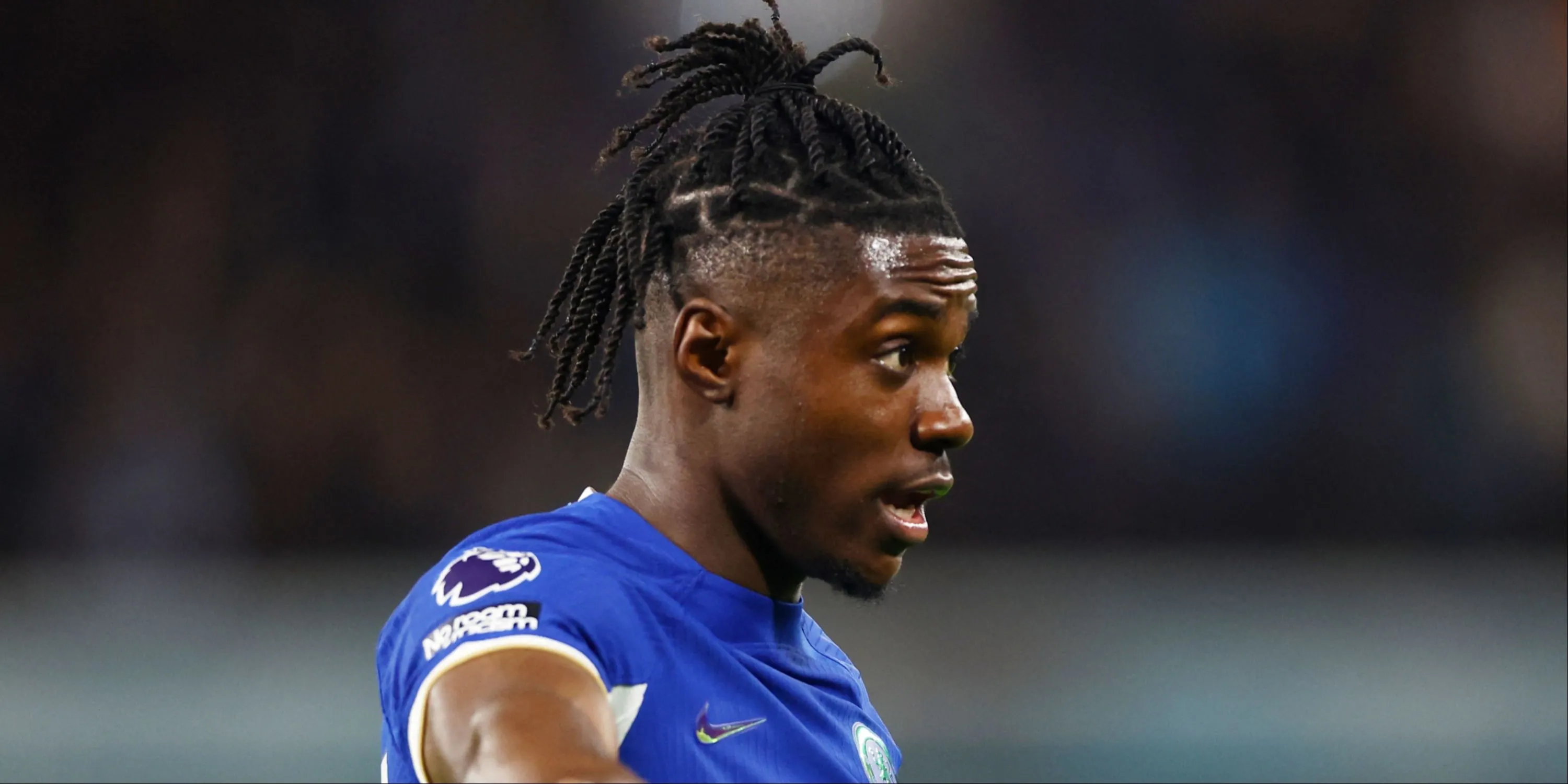 Tiền vệ trẻ Romeo Lavia trong màu áo Chelsea mùa giải 2023-2024