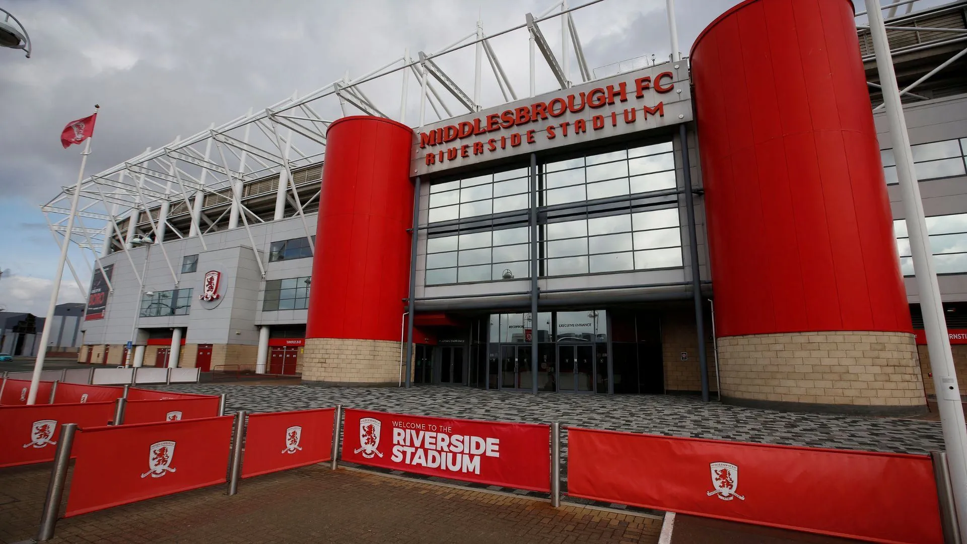 Các cầu thủ Middlesbrough ăn mừng chiến thắng