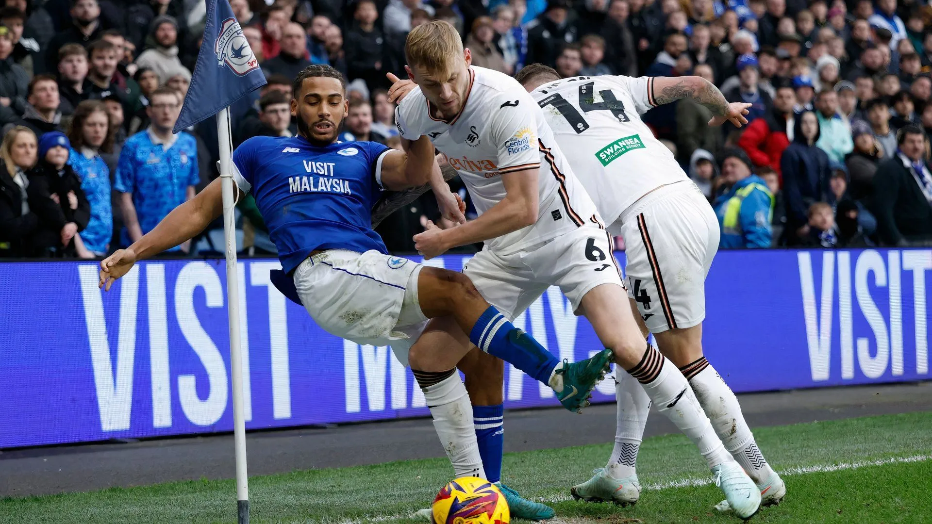 Harry Darling, mục tiêu của nhiều CLB sau khi hết hợp đồng với Swansea