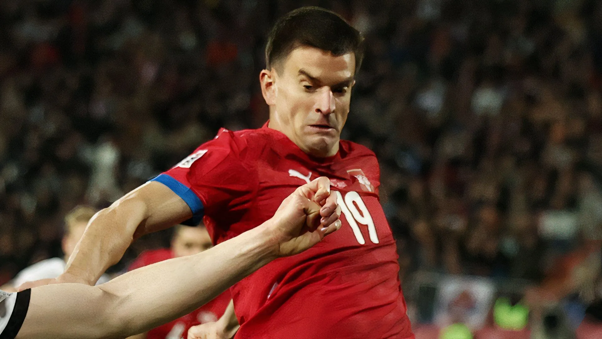 Mirko Topic của Đội tuyển Serbia