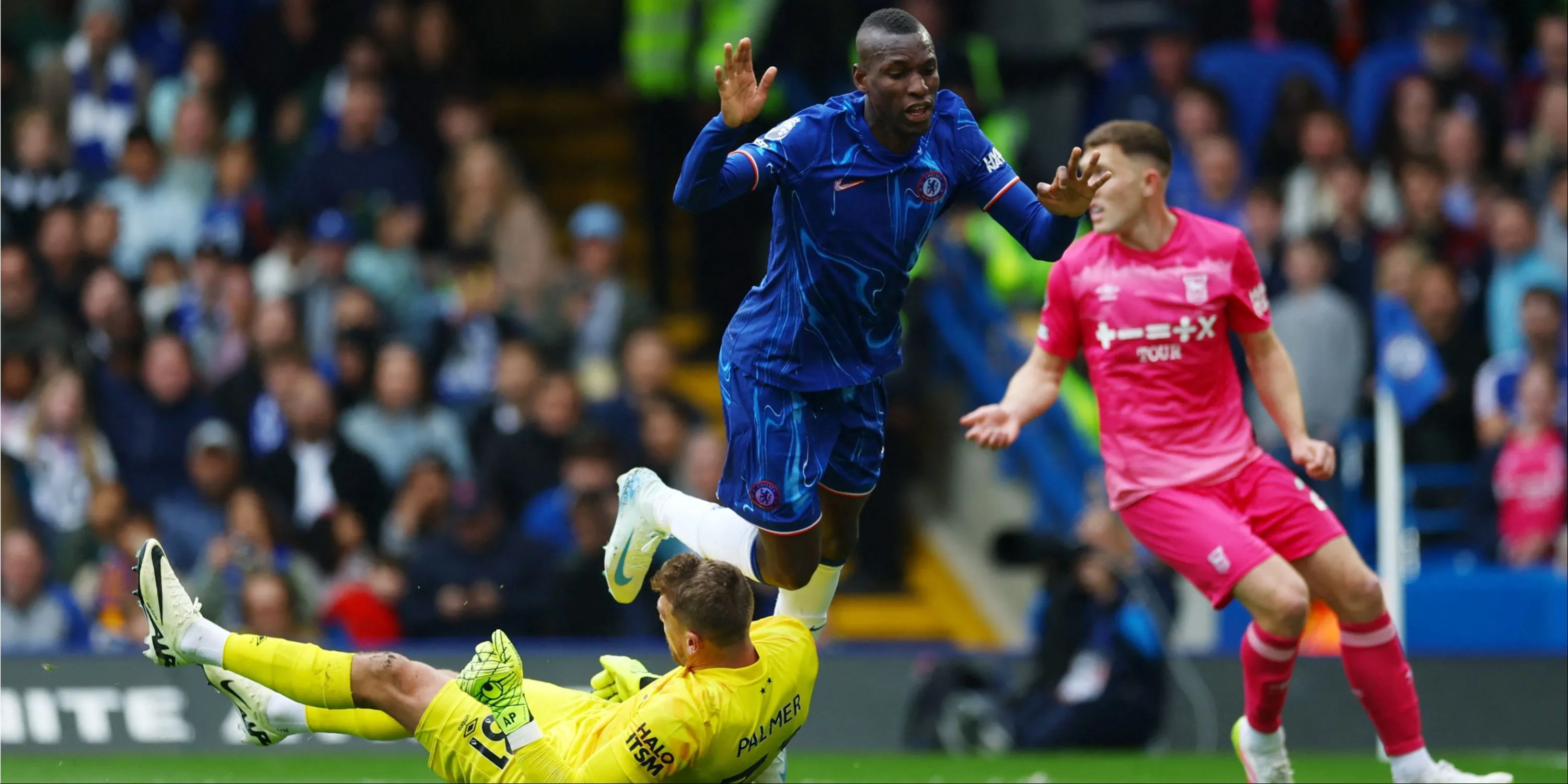 Tiền đạo Nicolas Jackson của Chelsea